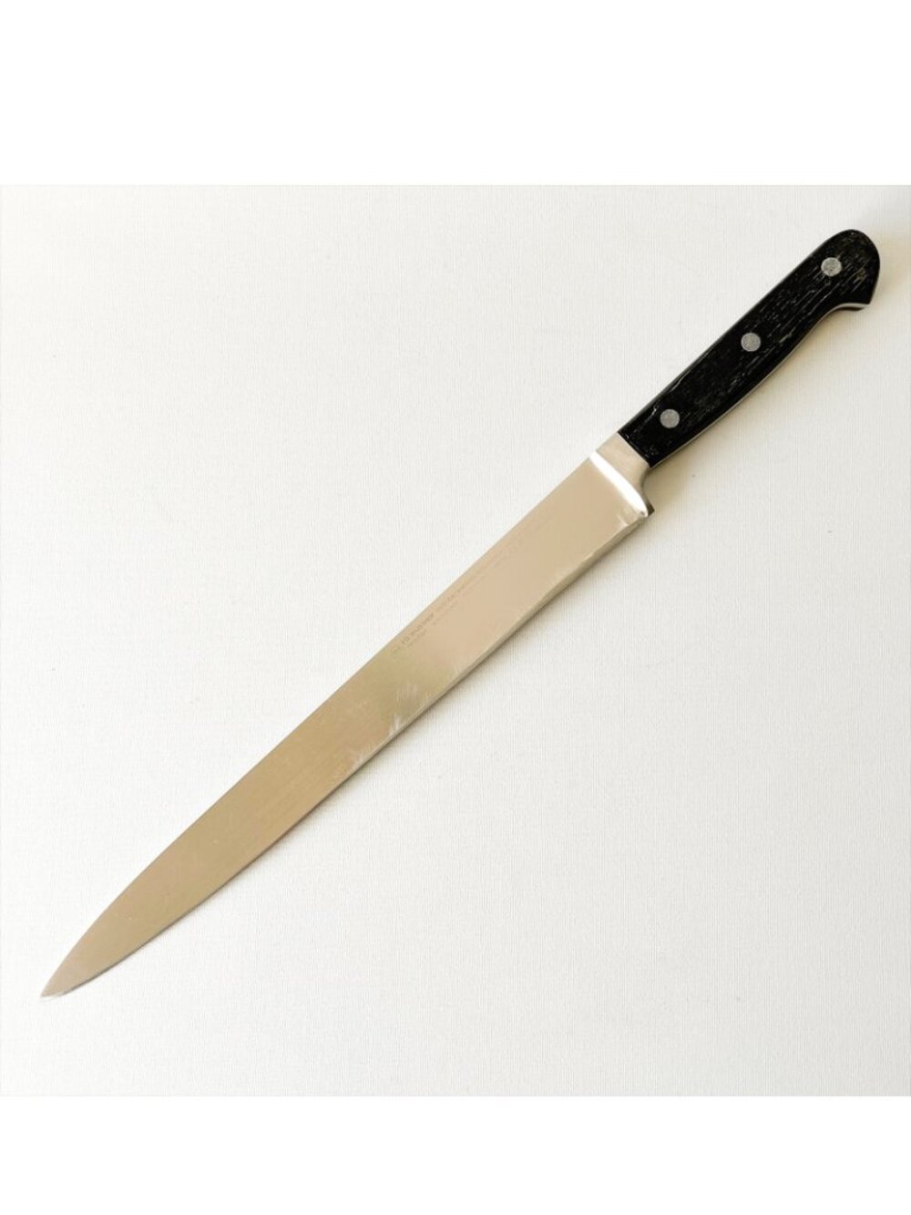 Vtg Ed Wusthof 10" Carving Slicing Knife 26cm Dreizackwerk Trident Germany INOX